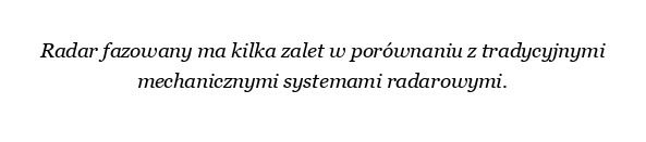 Jakie są zalety radaru progresywnego?