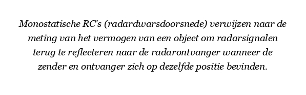 Wat zijn monostatische en bistatische RC's?