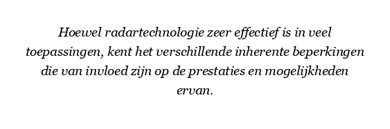 Wat zijn de grenzen van radartechnologie?